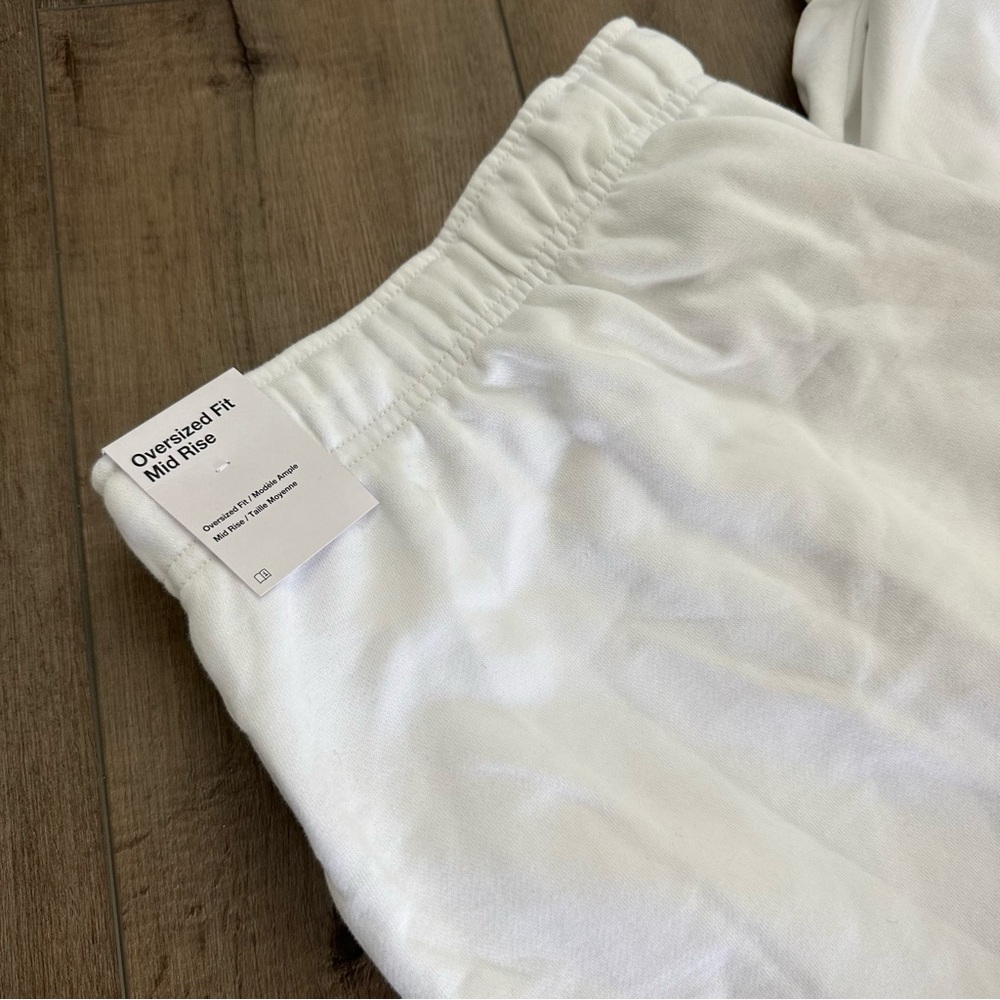 Nike NWT Loose Fit White Sweatpants Size XXL - Picture 9 of 9